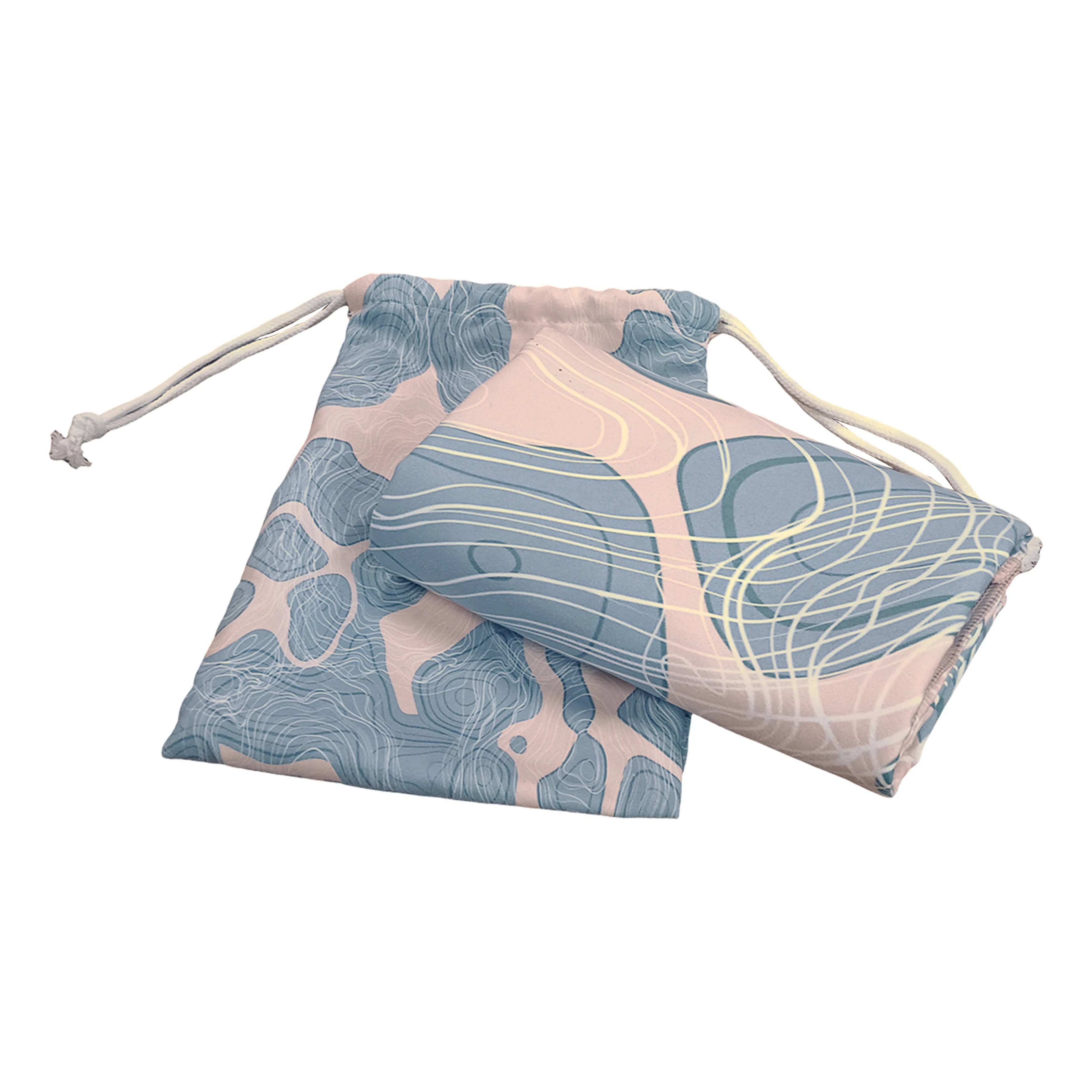 Eco friendly NO MOQ free sample custom size with microfiber bag sublimation for summer swim beach microfiber towel