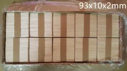 Factory branded food grade popsicle stick and wholesale wooden ice cream sticks