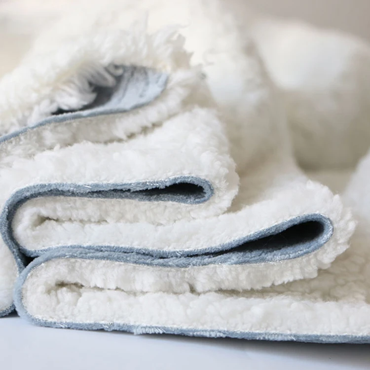 Портативное офисное комфортное одеяло для дивана, женское теплое мягкое покрывало из шерпы и флиса