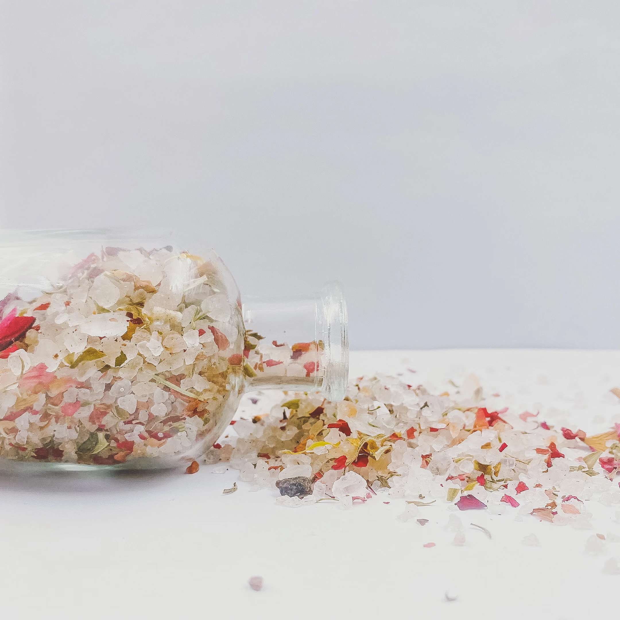 Private Label bath powder High Quality Herbal Crystal Bath Salts bath supplies