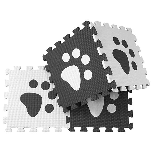 
Factory Free Sample Custom 30X30X1.4Cm Eva Baby Kid Floor Puzzle Foam Play Mat Fence 