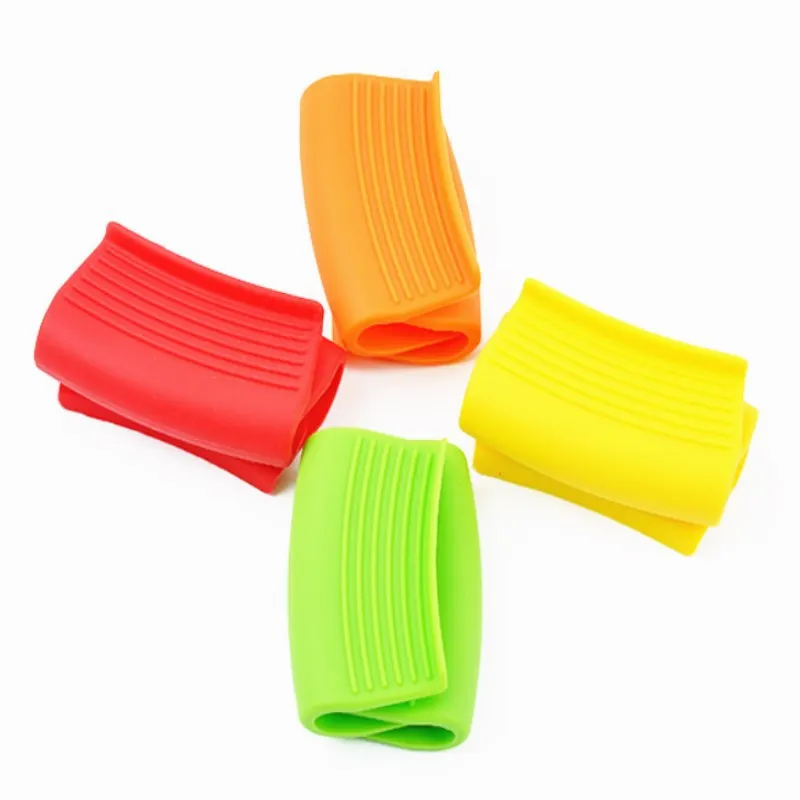 2022 New Arrival Pot Holder Handle Covers Heat Resistant Pots Pans Removable Handles Cover Silicone Hot Handle Holder