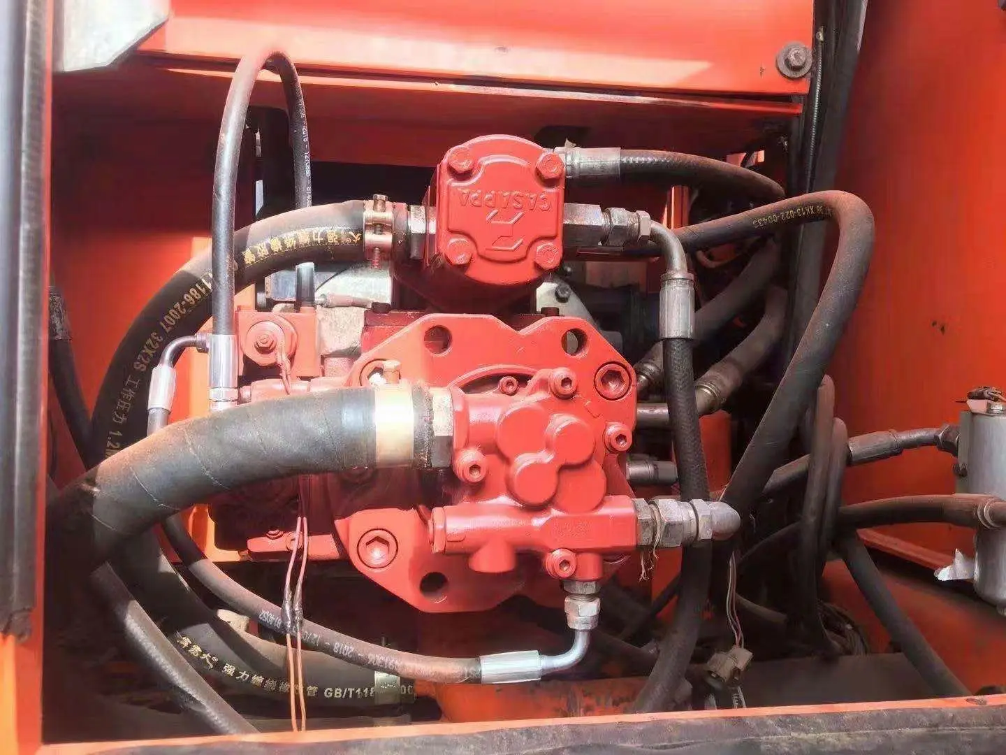 Second hand China official wholesale Doosan wheel excavator 15 ton DH150W-7 from Korea