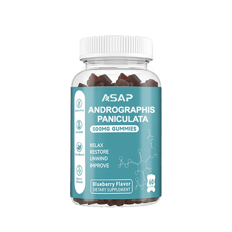 Oem andrographis paniculata gummmy Andrographolide экстракт gummmies