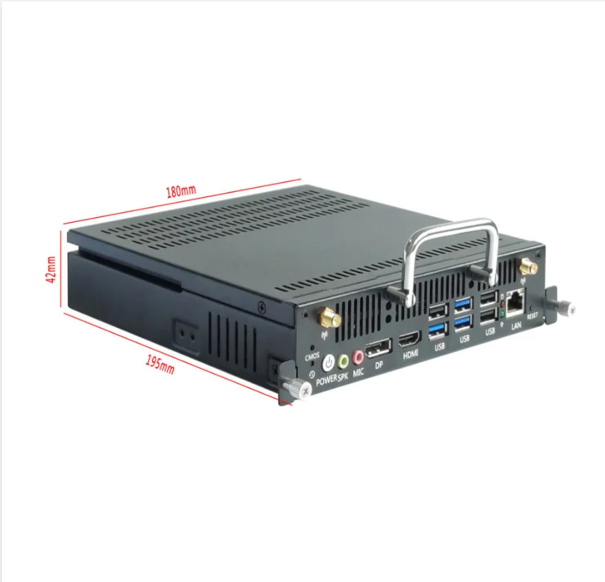 Игровой мини-ПК Intel 13th gen i9 13900H i7 1370P i5 12600H DDR5 14 ядер двойной lan мини настольный компьютер 8K HTPC WIFI6E