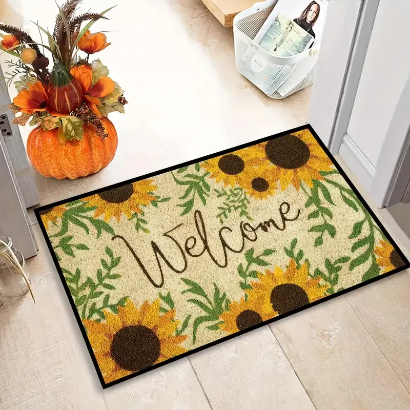 Custom Design Home and Garden Collection Lovely Entrance Door Mats Indoor Outdoor