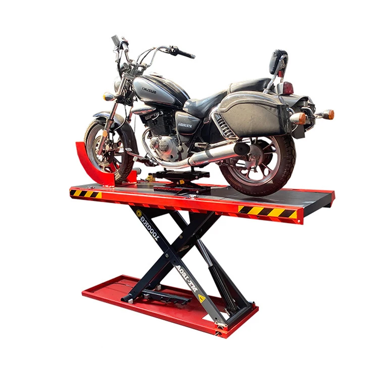 Hot sale good quality 1000lbs air/electric hydraulic table lift for motorcycle
