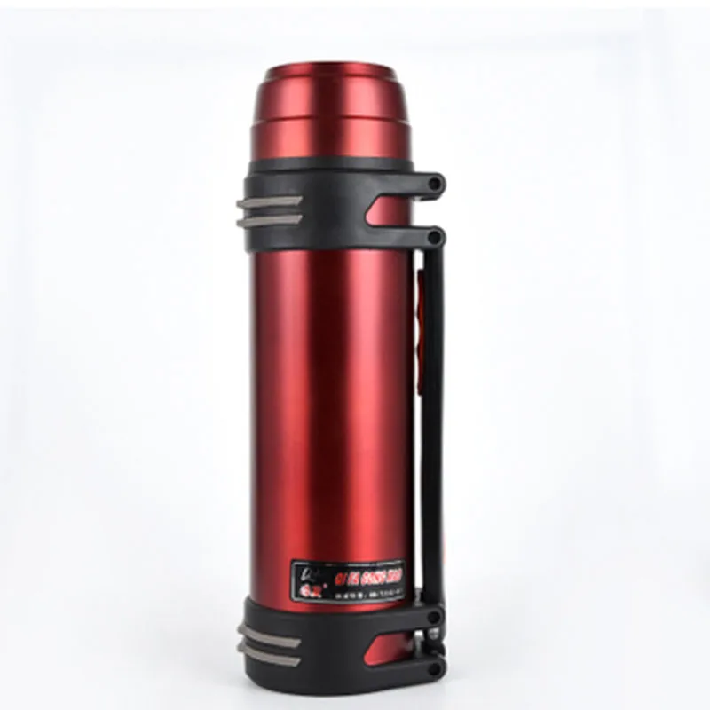 
Double Wall Thermos Cup Large Military Stainless Steel Vacuum Flask 1.2L 1.5L 