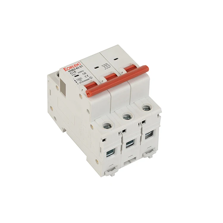 Circuit Breaker Box Type 1 Pole Plastic Low Voltage Mcb New