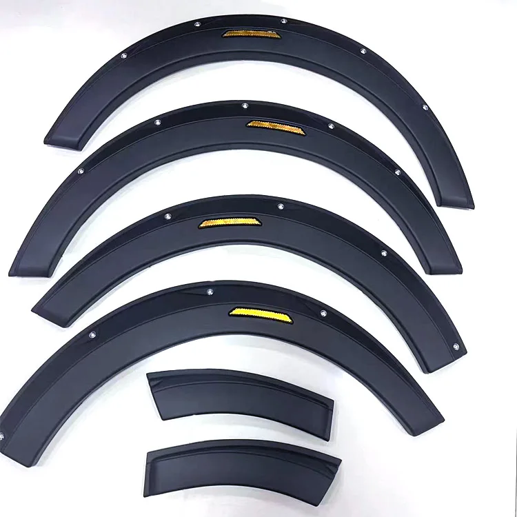 6 шт. Fender Flare для TOYOTA HIACE 2007-2017 H200 колесная арка из АБС-пластика простой стиль впрыска автомобиль