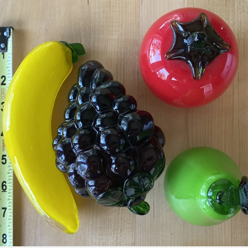 Ручная выдувка в стиле Муранского Искусства из стекла для овощей и фруктов