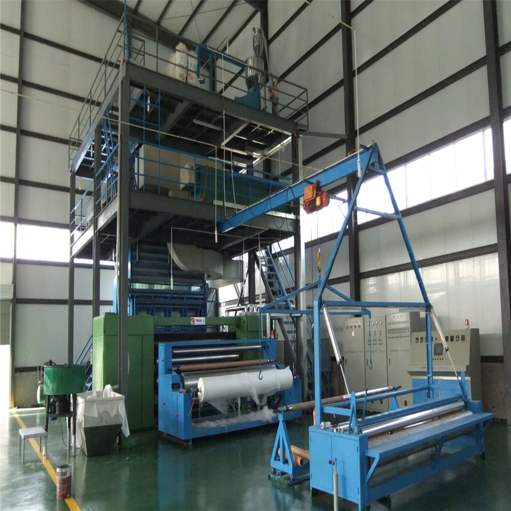 3200mm PP Single beam Spun bond Non woven Fabric Making Machine and non woven textile machine price for geotex