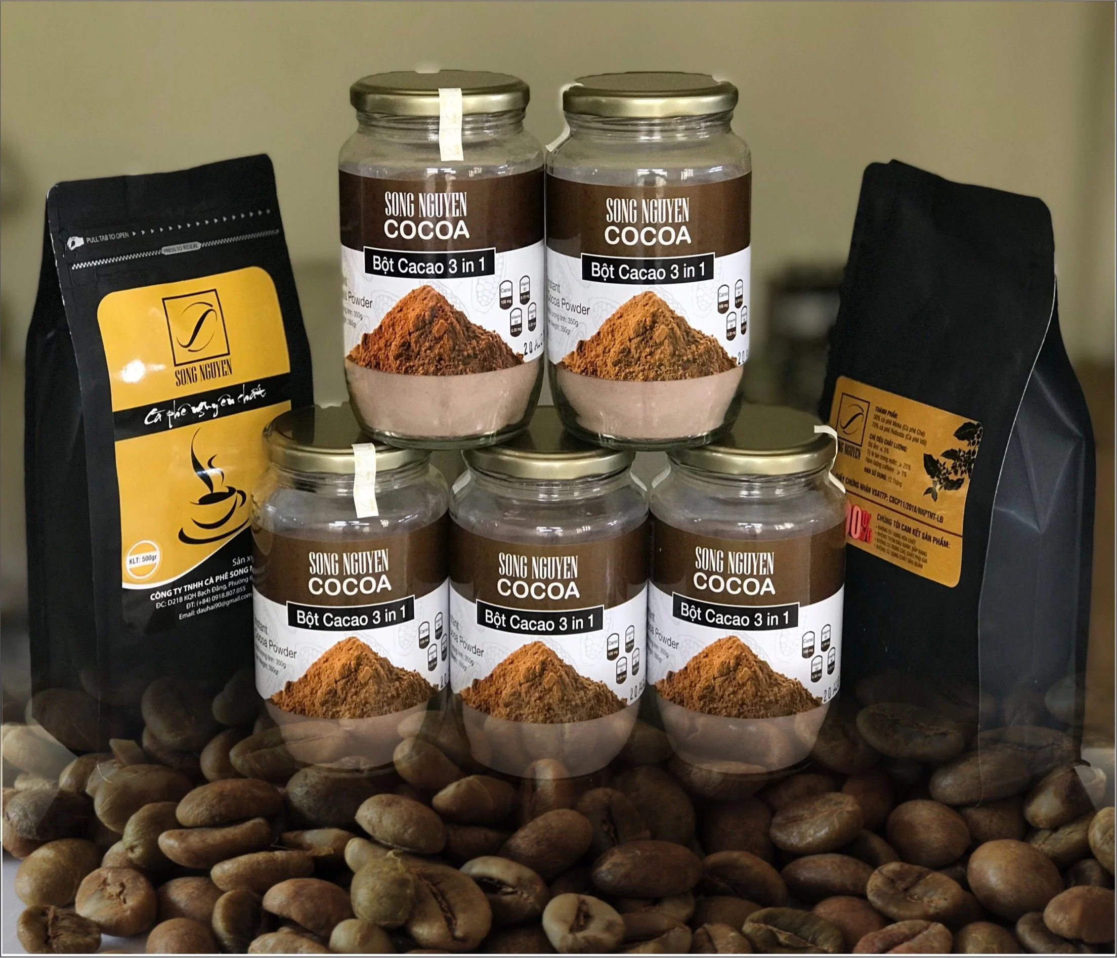 Halal Сертифицированный Необработанный 100% органический какао-порошок шоколад