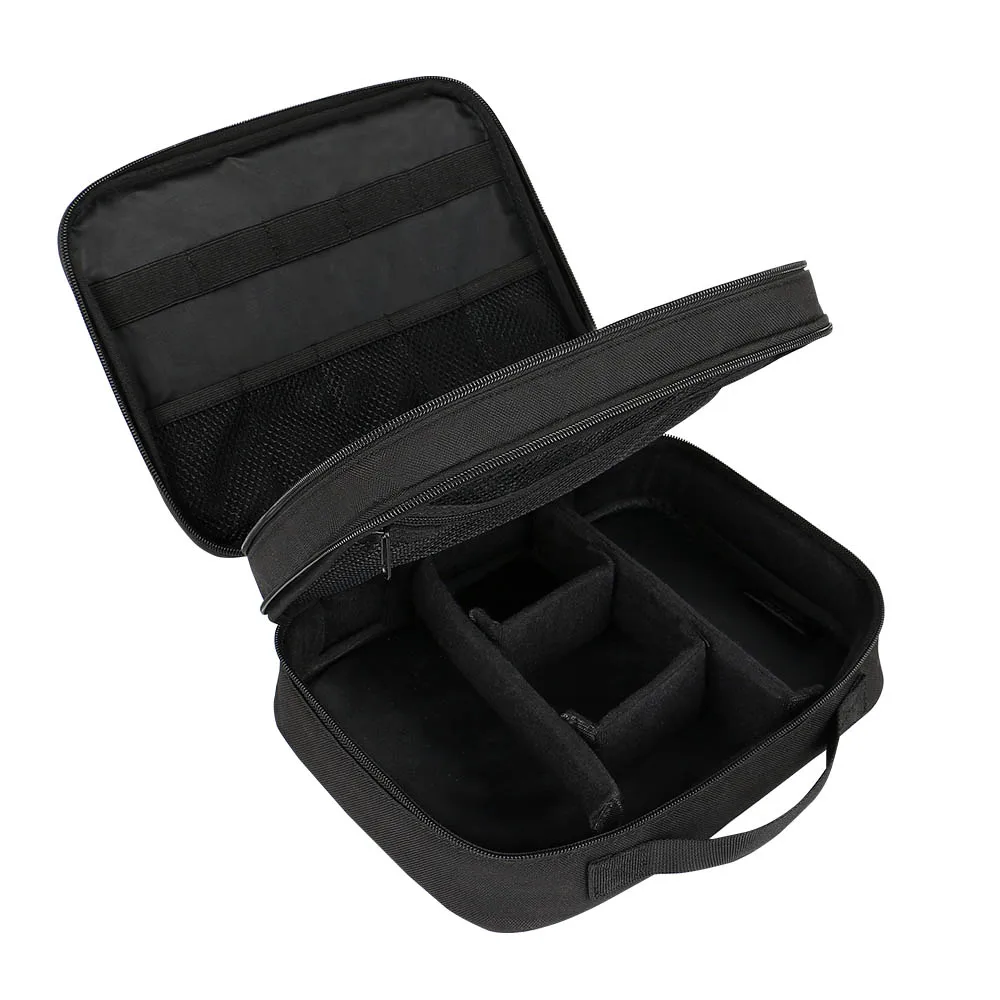 High Quality Travel Cable Organizer Bag OEM Electronic Organizer Portable Double Layer Durable Charger Storage Bag