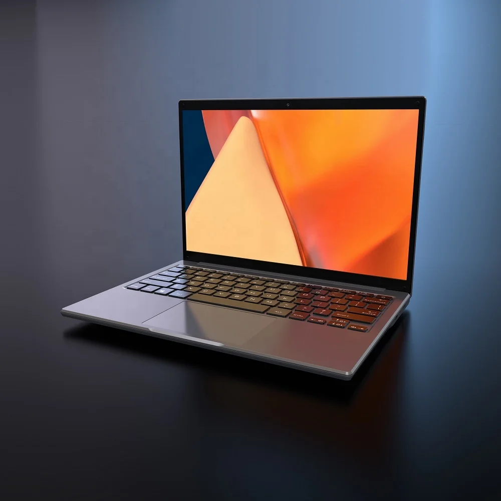 2021 cheap laptop 13.3 inch 64GB/128GB windows 10 computadora portatil in stock for school for office work