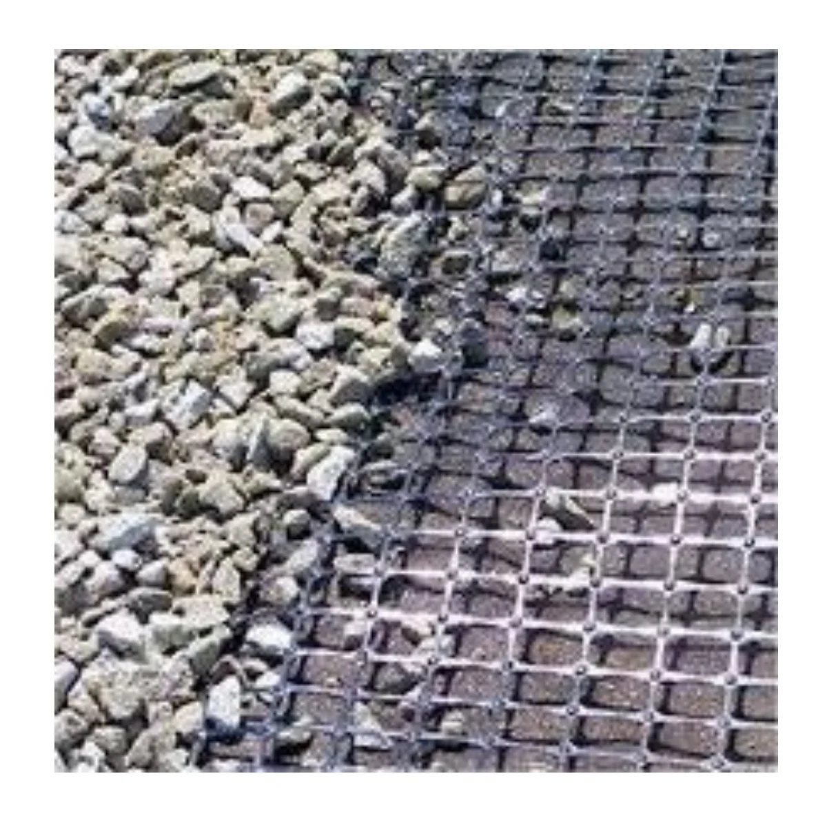 pp PE biaxial  geogrid for base stabilizer of highways municipal roads railways airstrips