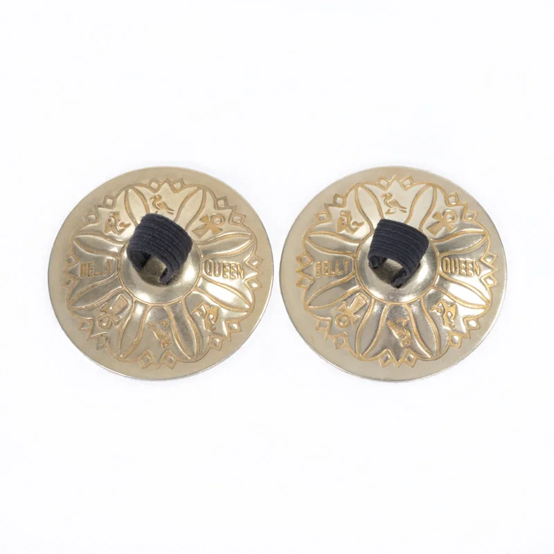 belly dance finger cymbals zills 4 pieces 2 pairs BellyQueen
