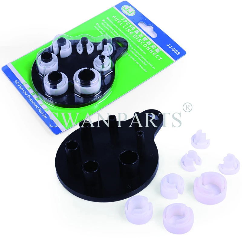 for AC Deluxe Fuel Line Spring Coupling Quick Disconnect Tool Set with 7 Pc Easily disconnects air conditioning TOOL248