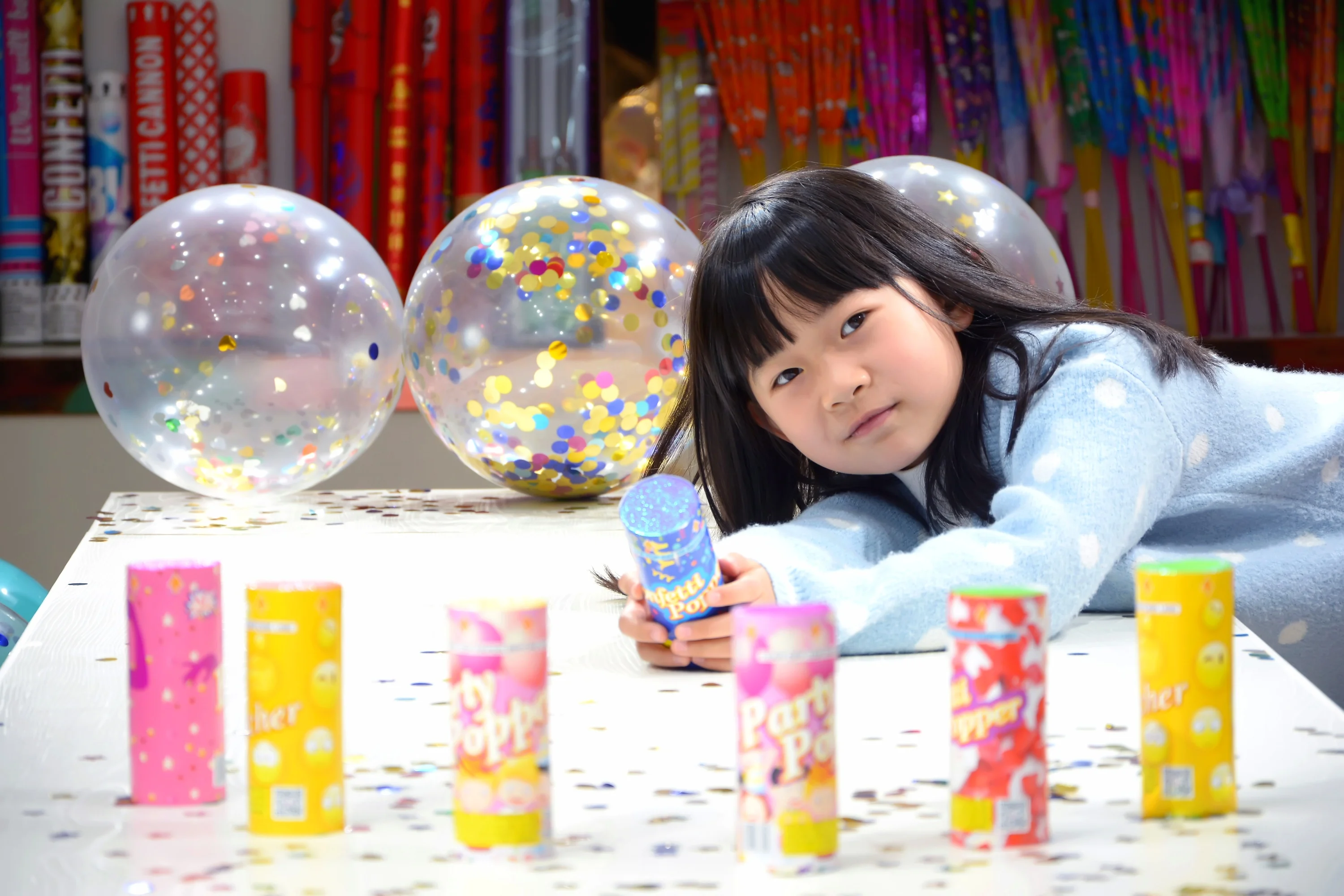 Biodegradable Party Popper Confetti A-mazon Hot Selling Shooter Launcher Confetti Poppers Pulling popers Reuse Cannons