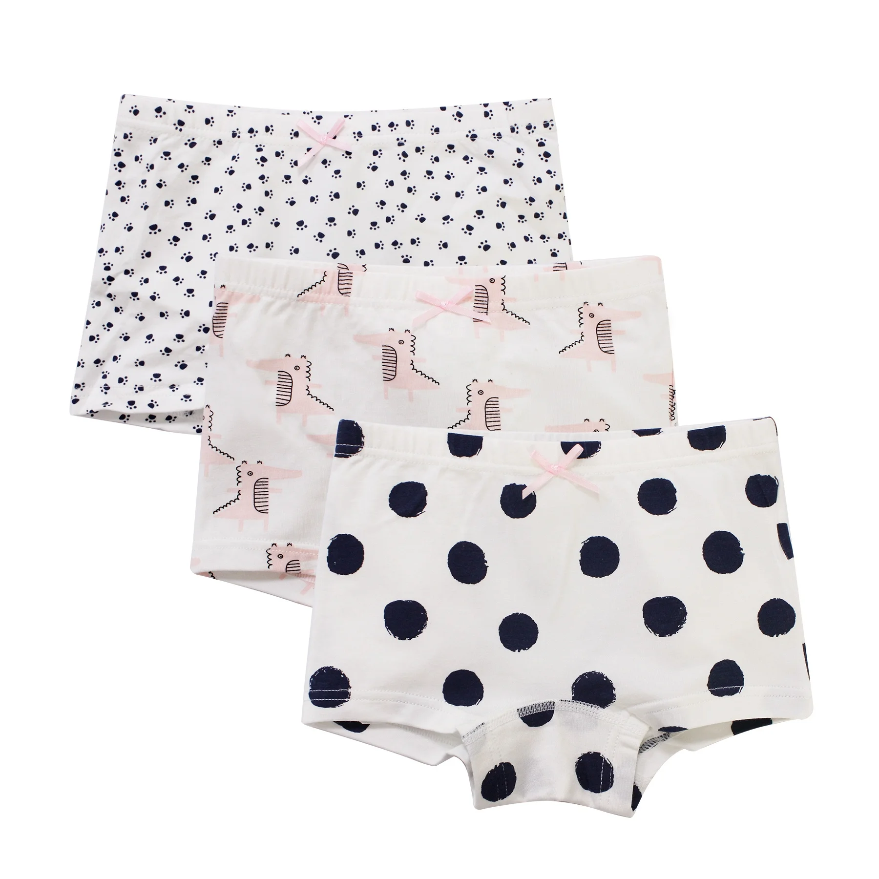 
Cotton Wearing Girls boxer underwear Cute Soft Breathable Fabric for Girls Underwear printed girls cute kids underwear 