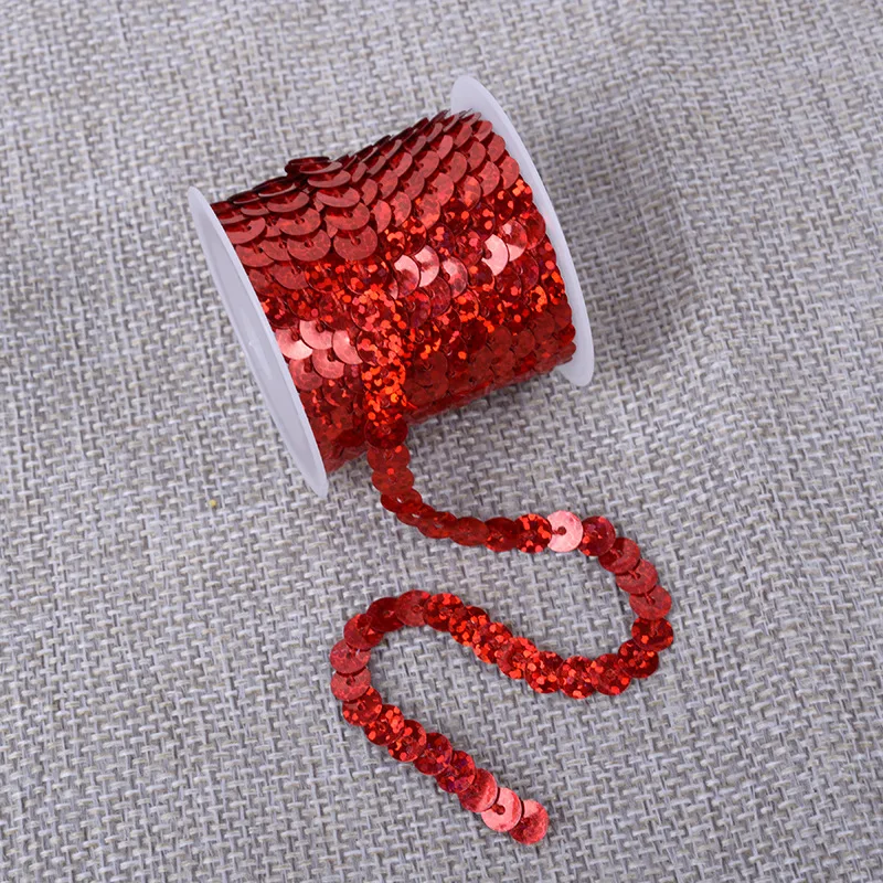  Wholesale DIY Sequin PVC Material Connection Lace Garment