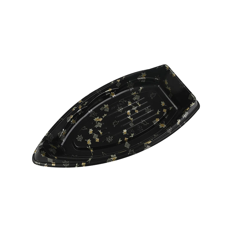 Wholesale Sushi Box Container Japanese Sushi Plastic Boat tray