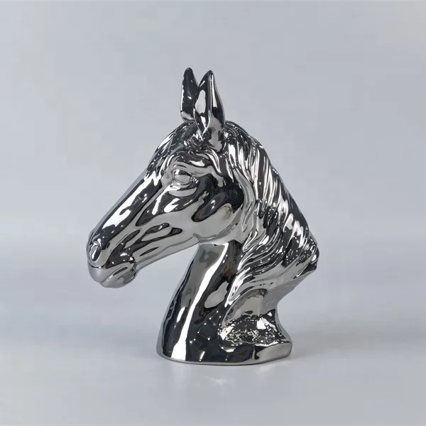 Hot Selling  Porcelain Lion Statue Tabletop Geometrical Lion Figurine Origami Lion Sculpture For Home Decoration