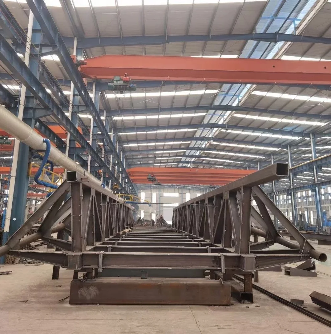 Китайский поставщик высококачественной оцинкованной стальной конструкции Bailey Bridge пешеходный ферменный мост