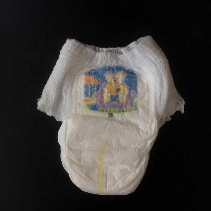 Cheap Baby Diapers With 4 Size Wholesale Baby Pull Up Diapers