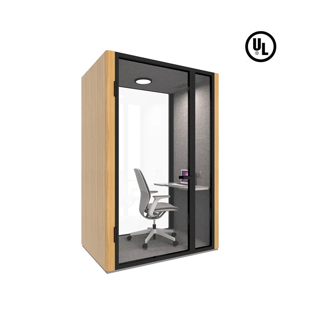 Flexspace  Factory Customizable Eco-friendly Office Private Soundproof Booth Work Sound Proof Booth Acoustic Meeting Pods