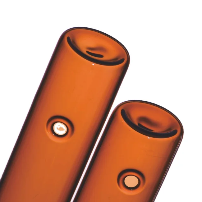 Amber glass tubes 10.75mm