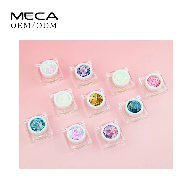 Glitter Eyeshadow Shimmer Face Jewels Pigment Body Face Eye Glitter Sequin Gel Cream Eye Shiny Skin face Sequin Body Glitter