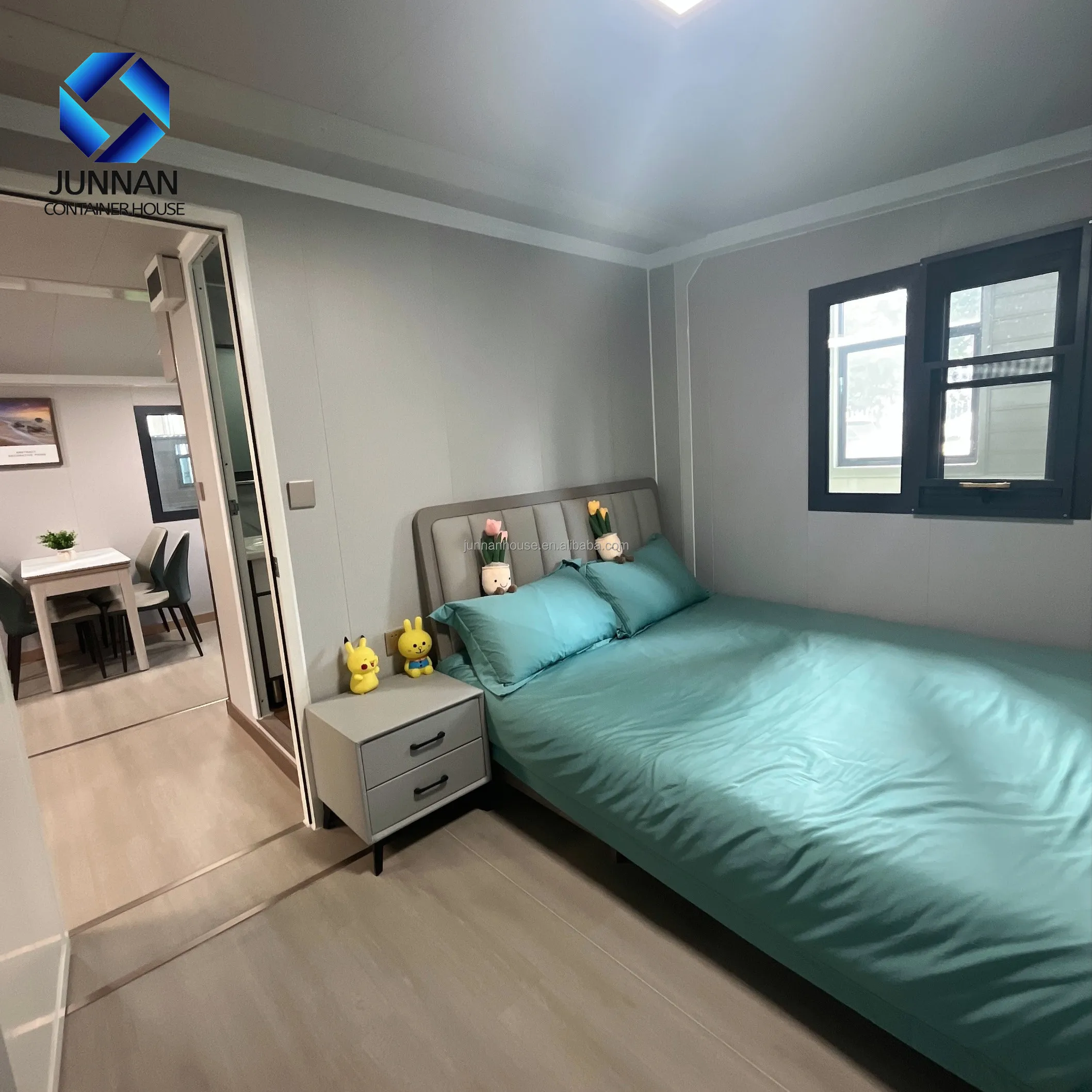 Modern 20ft Modular Mobile Expandable Container House Low Cost Steel Folding Container with Bathroom and kitchen