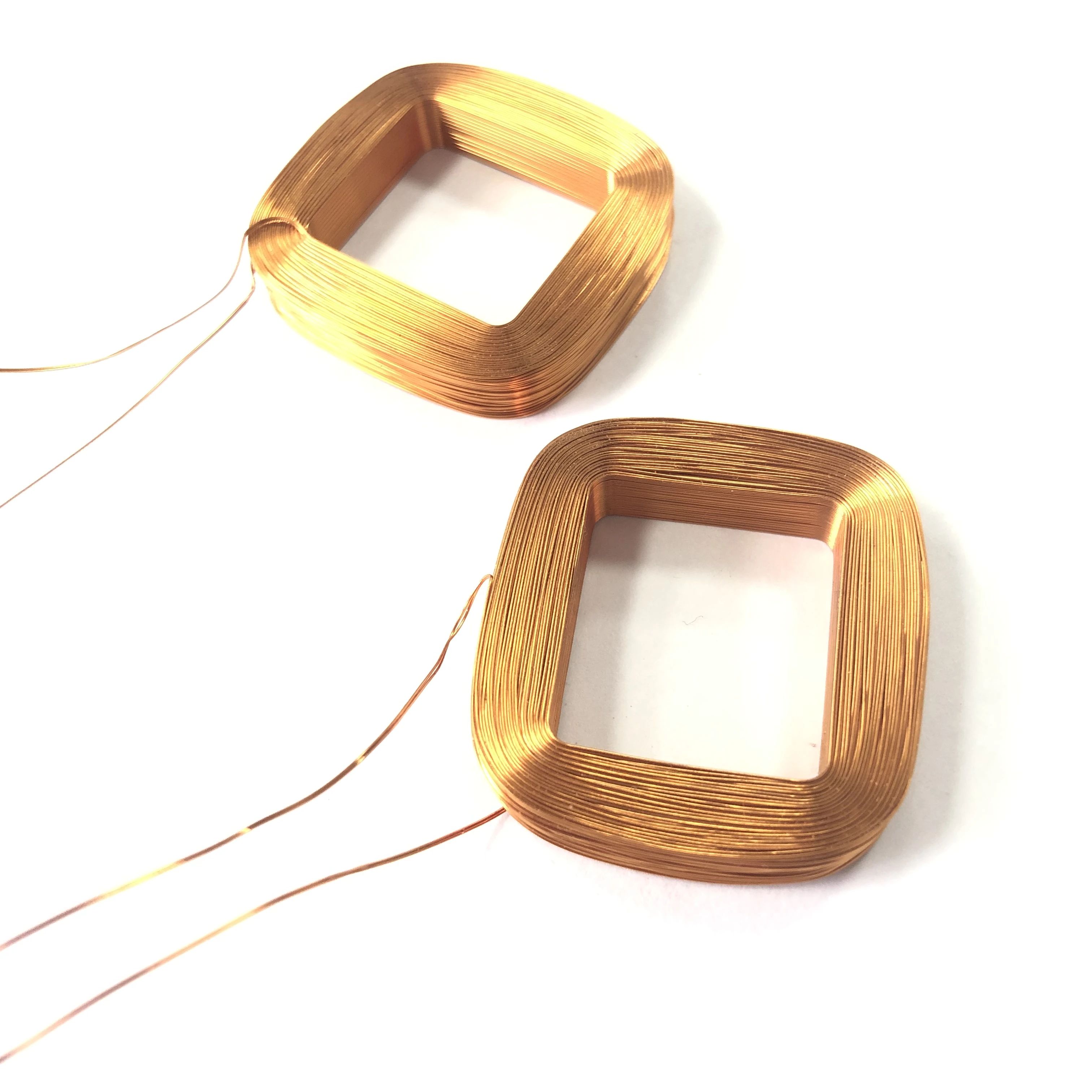 rectangular wire coil winding voice coil actuator