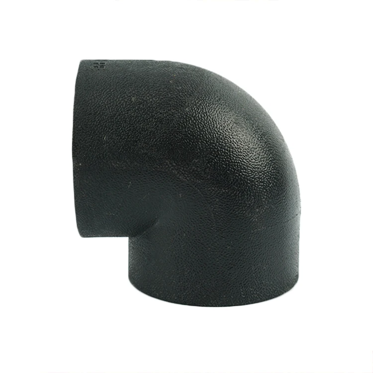 DN315 черные пластиковые Hdpe сварочные трубы фитинги 90 градусов локоть сантехнические трубы фитинги водоснабжения/Дренажные трубы фитинги