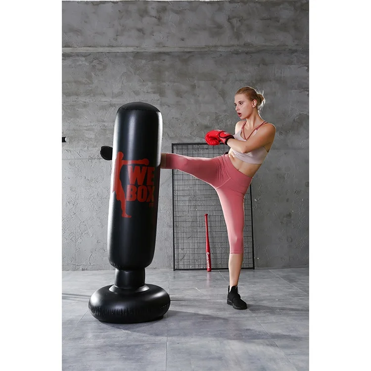 Economies inflatable bop bag, standing up inflatable punching bag for kids and adult Punching Bag Standing