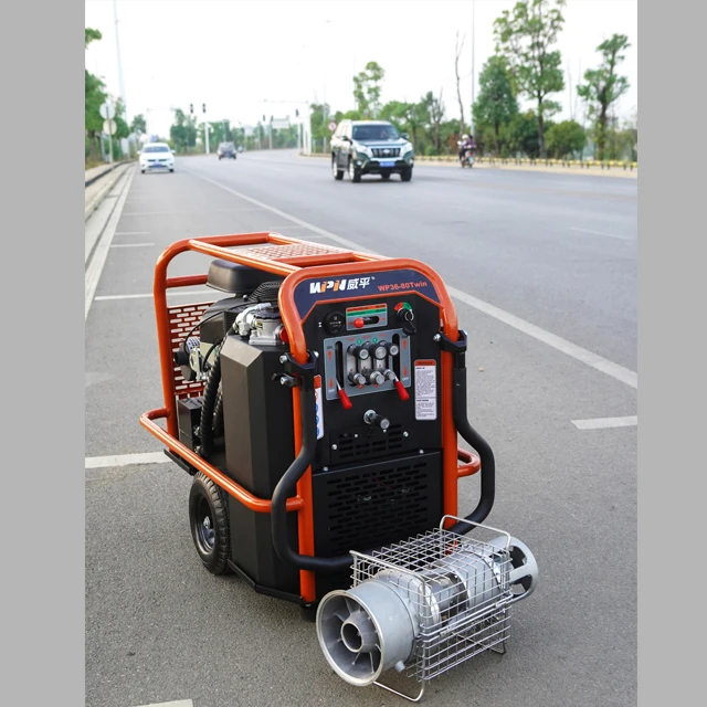 36hp Petrol Engine Compact Double Acting Hydraulic Press Power Unit