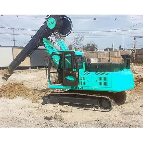 HF-360 CFA Method Long Screw Auger a Hydraulic Piling Pneumatic Rotary Piling Rigs Machine Manufacturer Mobile Travel Type 400MM