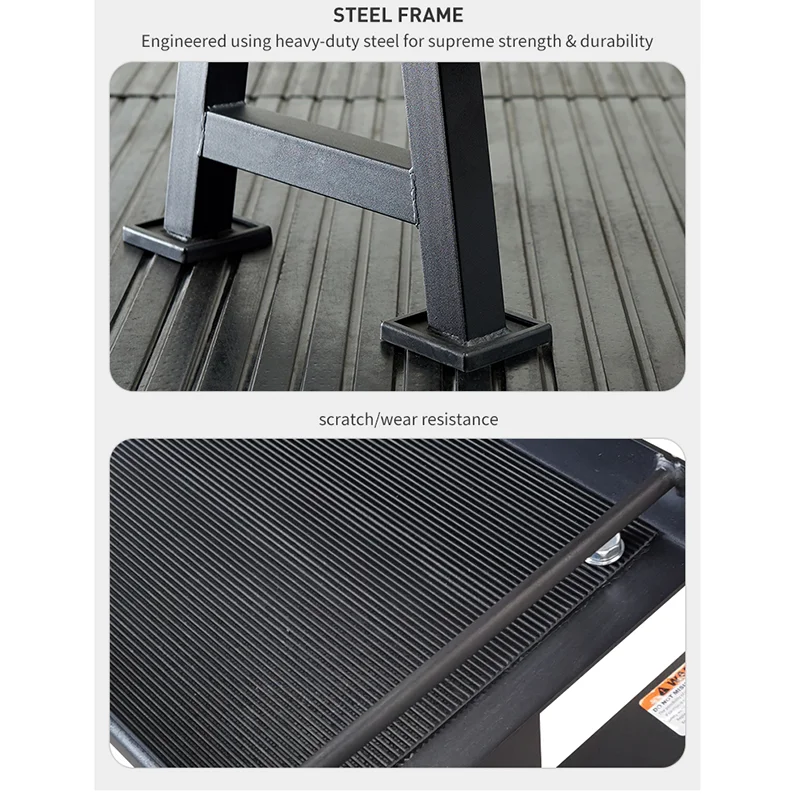 Fitness Kettlebell Storage Rack Home Gym Equipment 2 Layers Dumbbell Rack Weight Holder 2 Tier Kettle Bell Storage Rack