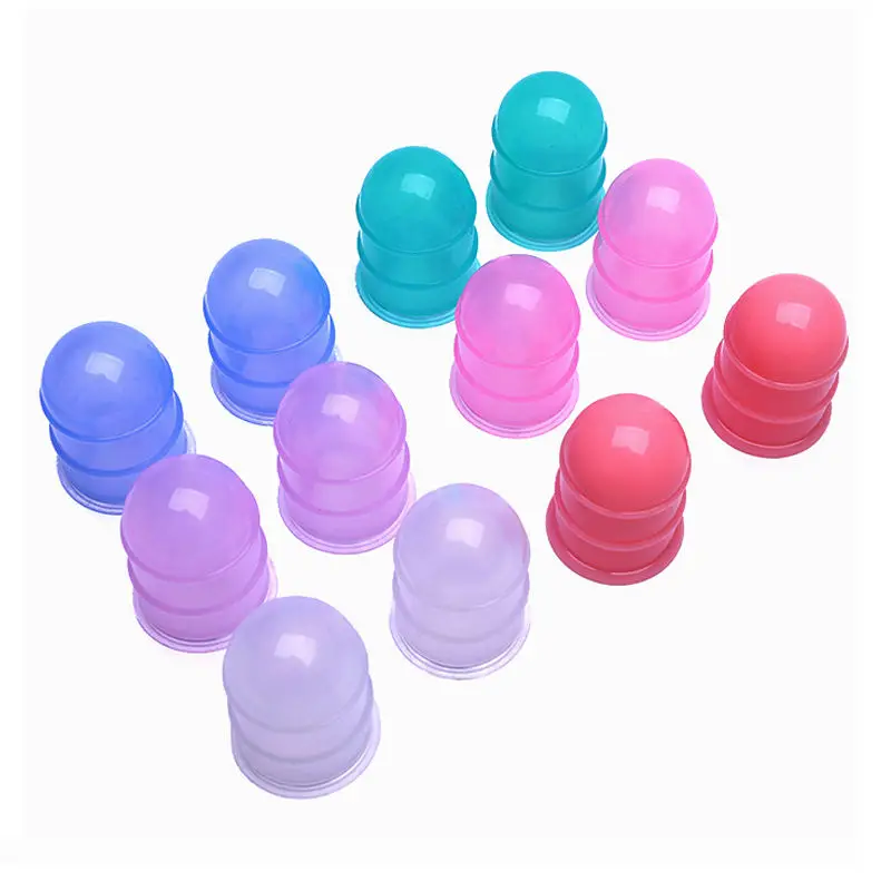 Household Silicone Cupping Device Children Massage Silicone Cupping