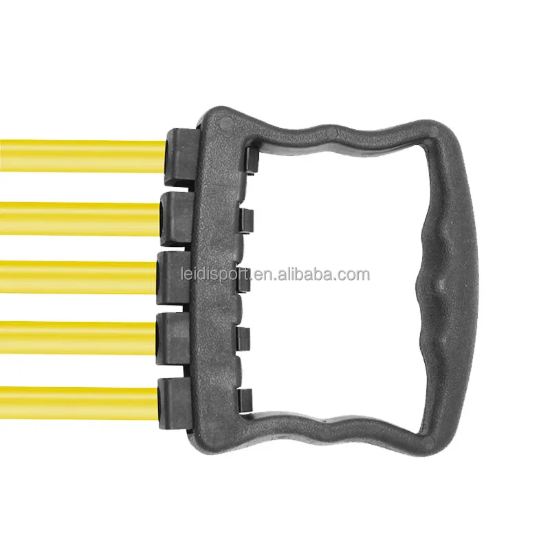 Chest expander | arm training, 5-tube adjustable arm strength trainer, exercise resistance belt, suitable for family fitness mus