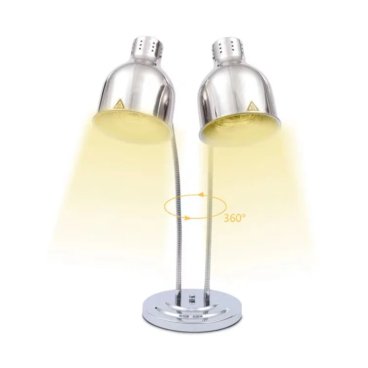 commercial equipment food Warmer lamp electric Light golden food heat preserving lamp for Restaurant hotel