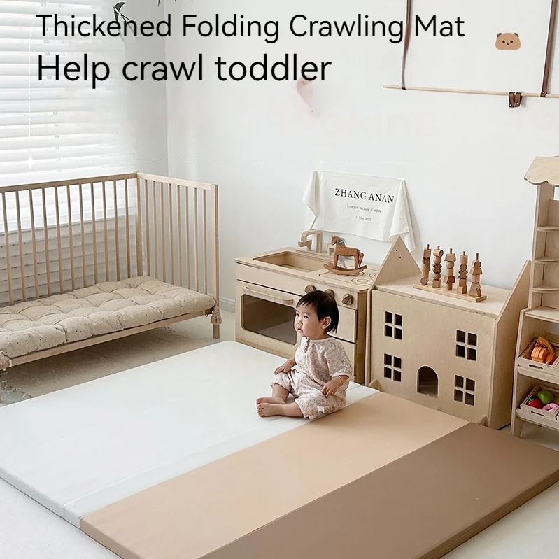 Xpe Climbing Mat Folding Storage 1 Second Opening And Closing Crib Bed Baby Climbing Wall Mat