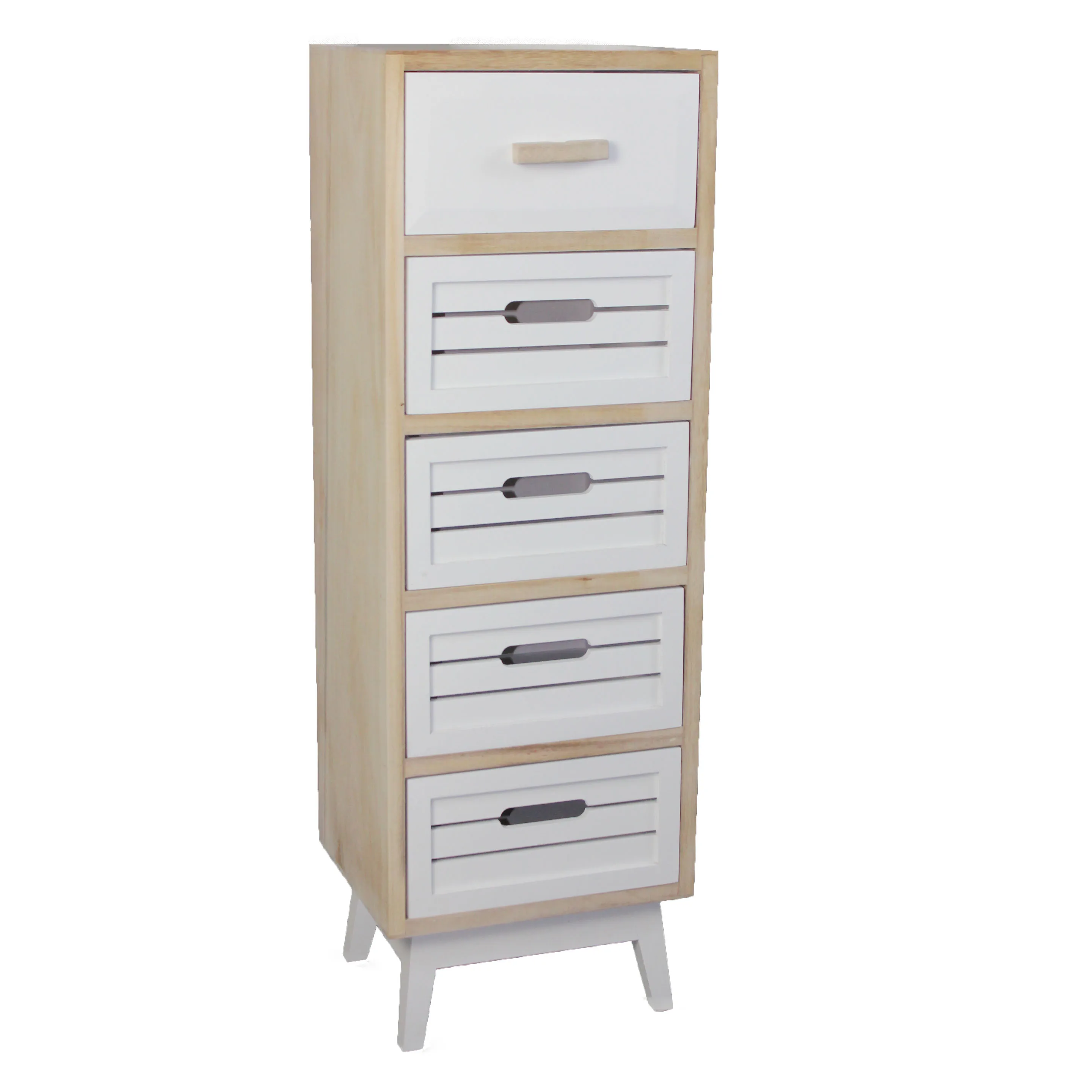 Solid Wood Multi-color Multifunctional Storage Cabinet With 4 Drawers