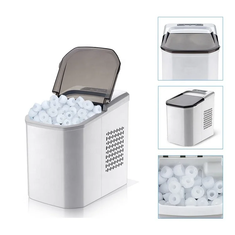 Mini Portable Ice Maker Self-contained Producing Household Ice Making Machine Ice Cube Maker for Bar