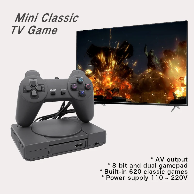  Мини Ретро игровые консоли для Nintendo встроенные 620 классических игр семейного