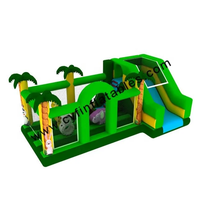 Commercial grade inflatable castle slide Unique design inflatable combo High quality inflatable bouncy castle for sale