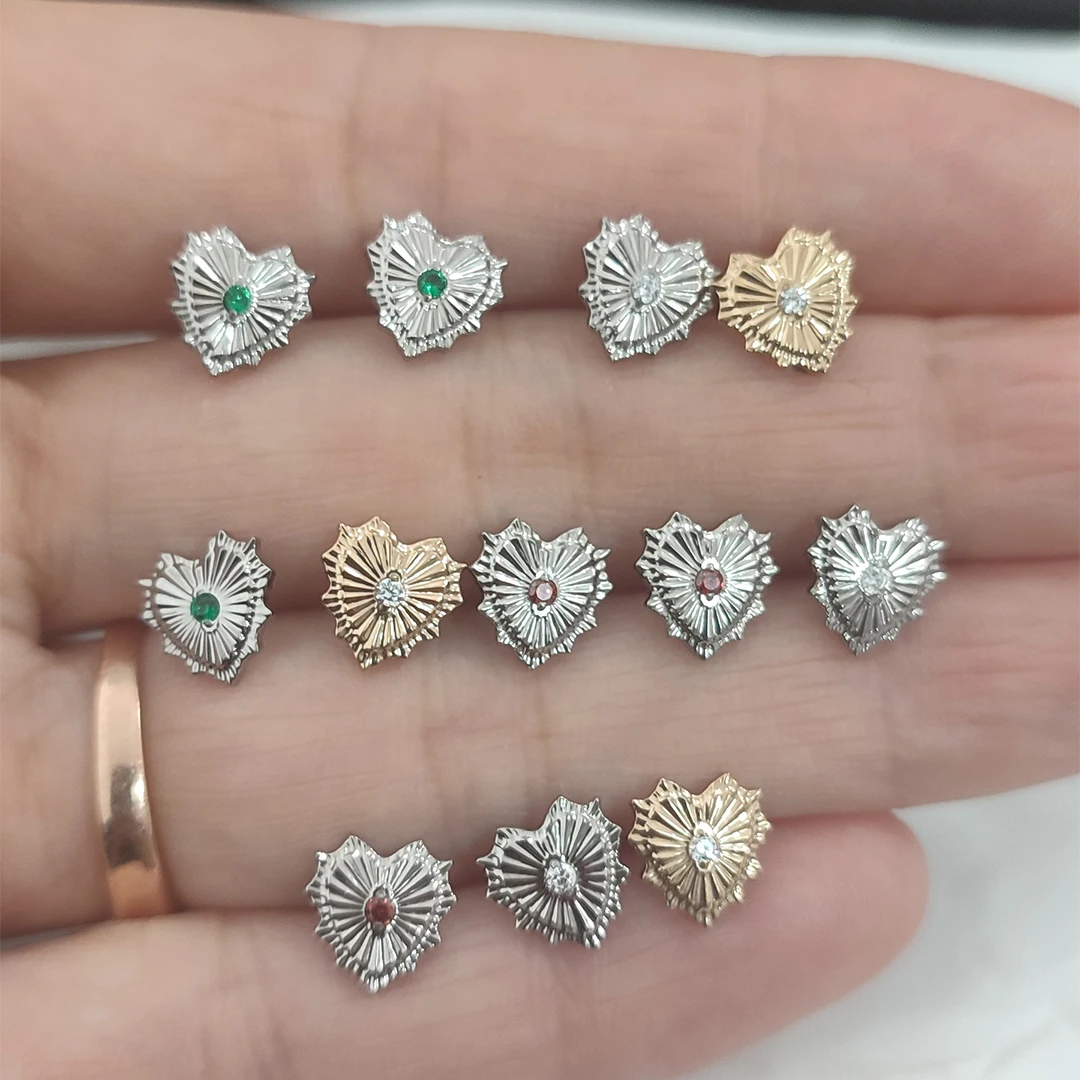 Calendo New Style  ASTM F136 Titanium  High Polished  Threadless Cartilage  Lobe Earring  End Piercing  Jewelry Top
