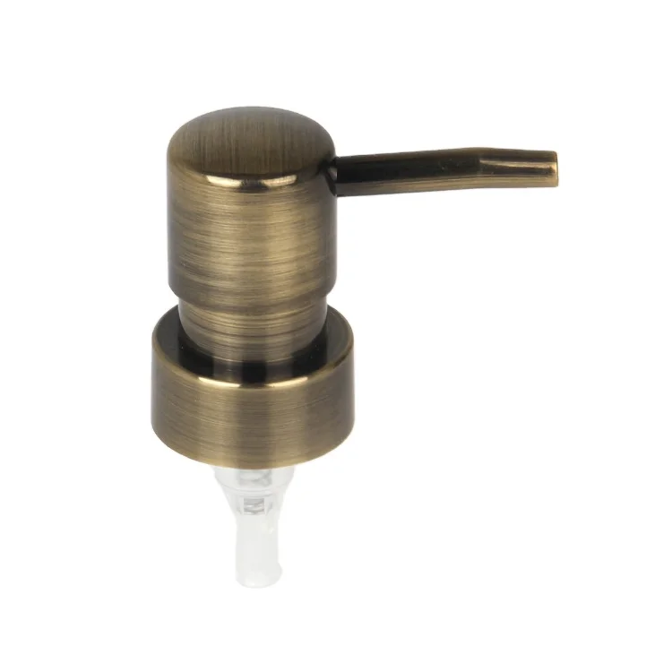 Black Gold Red Coated 304 Stainless Steel Metal Plastic Shampoo Lotion Foaming Hand Liquid Soap Dispenser Pump