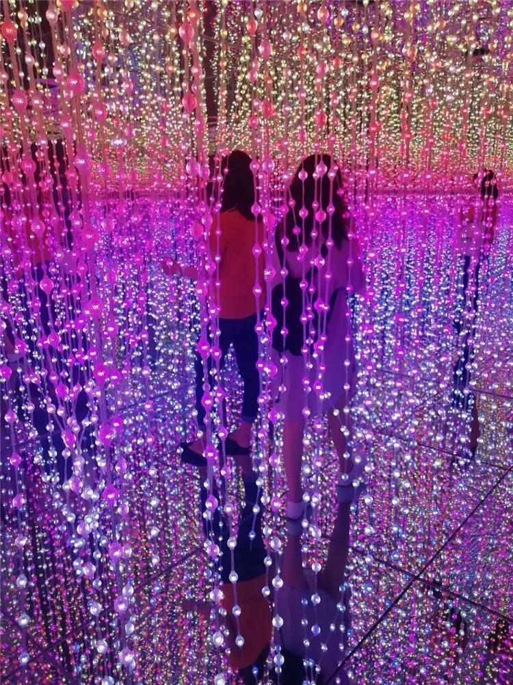 5V Pixel Lights Christmas Colorful House Eaves Light Decorative Lamp Ip68 Waterproof Permanent 3D Point Rope Light